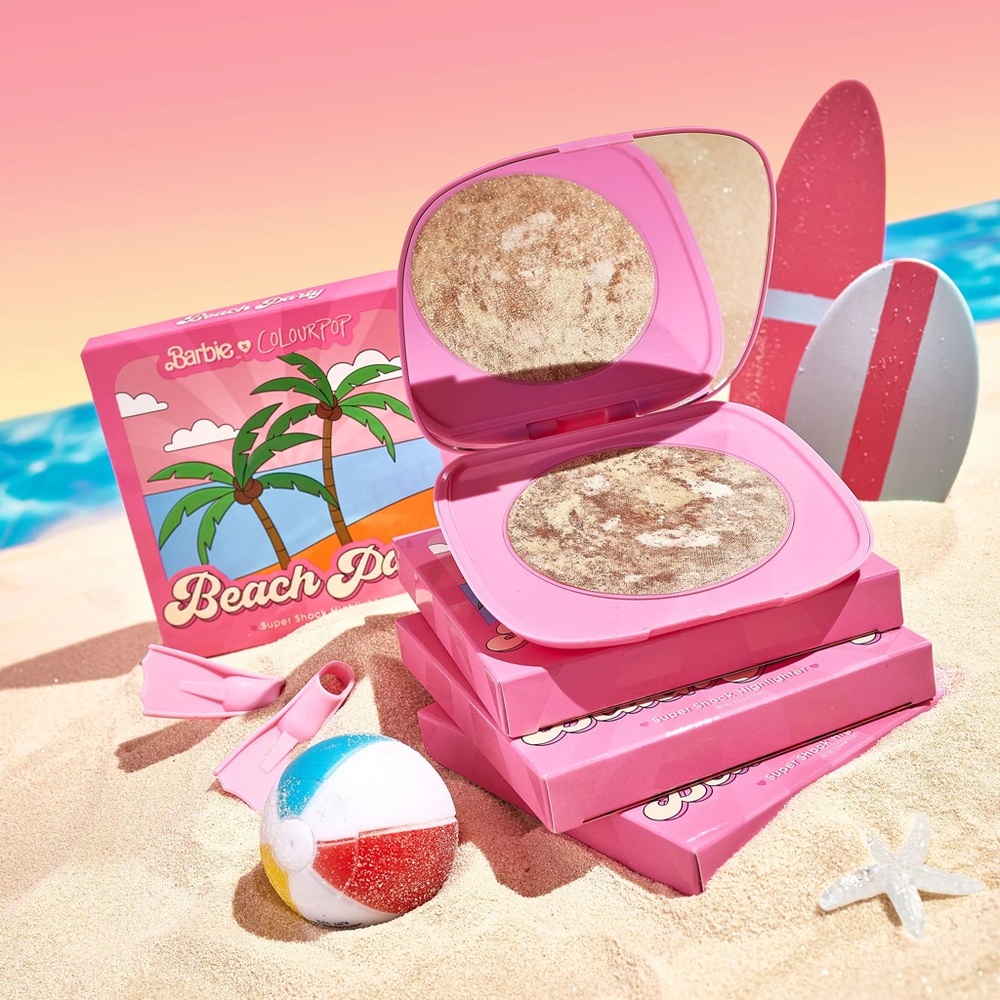 barbie x colourpop highlighter